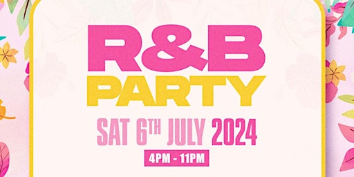 R&B PARTY - Free Day Party primary image