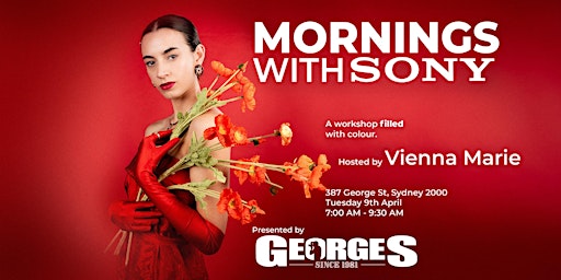 Imagen principal de Mornings with Sony hosted by Vienna Marie