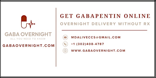 Primaire afbeelding van Buy Gabapentin Online Overnight FedEx Delivery #california-USA