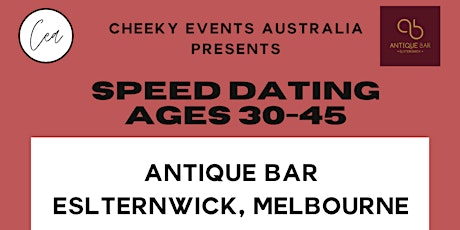 Melbourne speed dating for ages 30-45-Cheeky Events Australia
