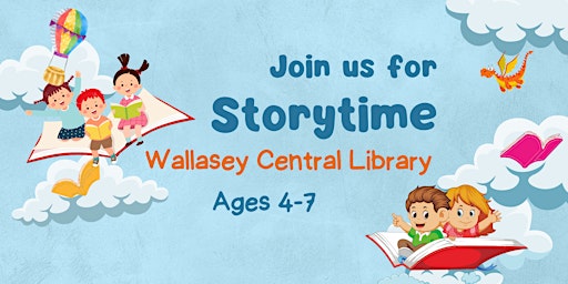 Image principale de Storytime at Wallasey Central Library