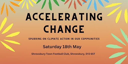Imagem principal do evento Accelerating Change: Spurring on climate action in our communities