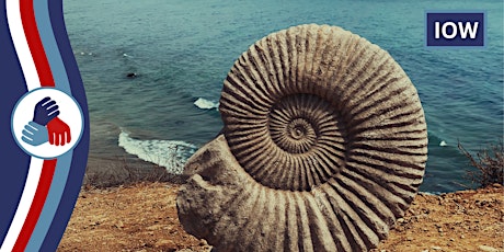 IOW - Fossil Hunting with Wight Coast Fossils, at Shanklin Chine - APRIL