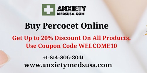 Immagine principale di Buy Percocet Online Best Painkiller Solution in Louisiana 