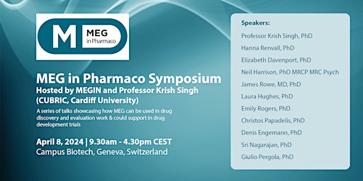 MEG In Pharmaco Symposium [IN PERSON] primary image