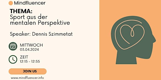 Hauptbild für Online Webinar: Sport aus der mentalen Perspektive