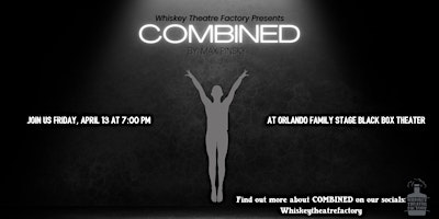 Imagem principal do evento COMBINED: A Staged Reading of a new play by Max Pinsky