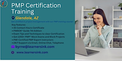 Primaire afbeelding van PMP Exam Prep Certification Training Courses in Glendale, AZ