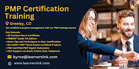 PMP Exam Prep Certification Training Courses in Greeley, CO