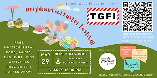 Imagem principal do evento TGFI - Tarneit Good Friday In the Park - Neighbourhood Easter Festival