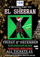 Imagem principal do evento A Christmas Night Out with El Sheeran (A Tribute to Ed)