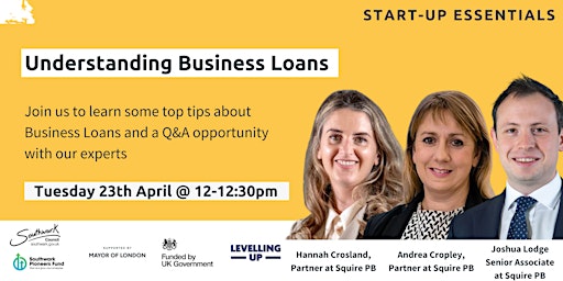 Imagen principal de Start-up Essentials: Understanding Business Loans