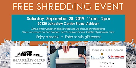 Free Shredding Event