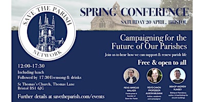 Hauptbild für STP conference: Campaigning for the Future of Our Parishes