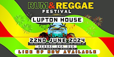 Imagem principal do evento Rum & Reggae Festival at Lupton House 2024