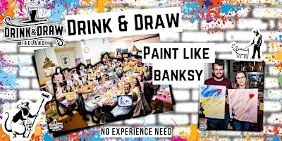 Primaire afbeelding van Drink & Draw: Paint Like Banksy