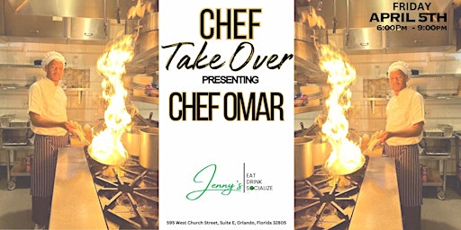 Image principale de Chef Take Over with Chef Omar