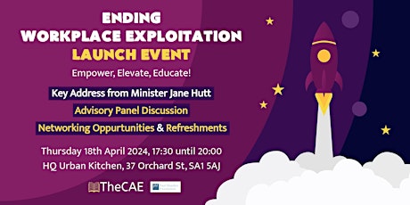 Ending Workplace Exploitation *Launch Event*