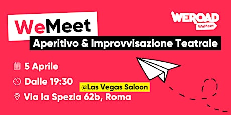 WeMeet | Aperitivo & Improvvisazione Teatrale