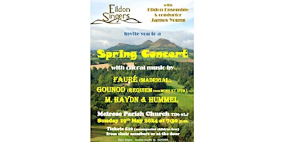 Image principale de Eildon Singers Spring Concert