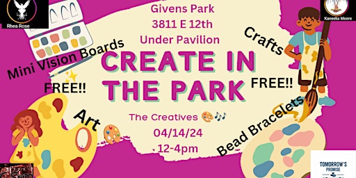 Create in the Park primary image