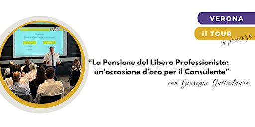 Verona Tour con Giuseppe Guttadauro- La Pensione del Libero Professionista primary image