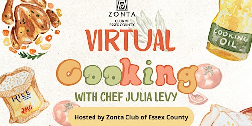 Hauptbild für Virtual Cooking with Chef Julia Levy