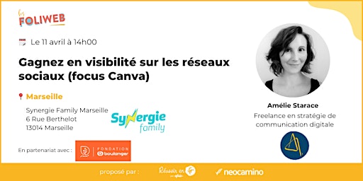 Imagen principal de Gagnez en visibilité grâce aux réseaux sociaux (focus Canva)