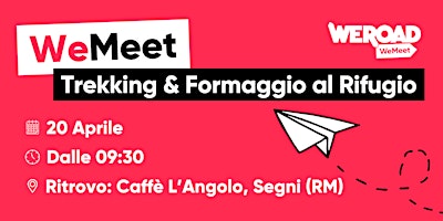 Hauptbild für WeMeet I Trekking & Formaggio al Rifugio