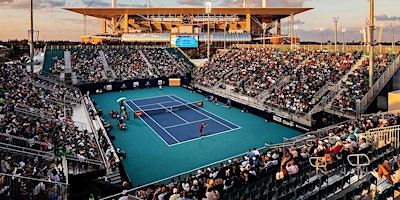 Image principale de Ivy League at Miami Open Tennis Tournament! Exclusive Club Private Space!