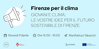 Primaire afbeelding van Giovani e clima: le vostre idee per il futuro sostenibile di Firenze