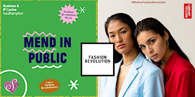 Primaire afbeelding van Mend In Public (Fashion Revolution Week 2024)