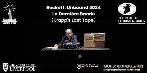 Beckett: Unbound -  La Dernière Bande (Krapp's Last Tape)  primärbild