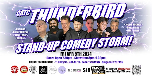 Hauptbild für Thunderbird Stand-Up Comedy Storm!