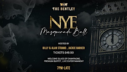 New Years Eve Masquerade Ball 2024