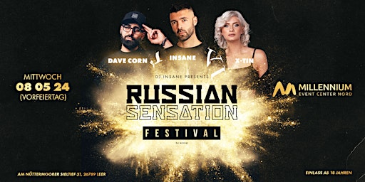 Primaire afbeelding van Russian Sensation Festival - Leer #2