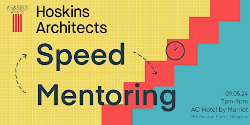 Imagem principal de ABS x Hoskins Architects - Speed Mentoring