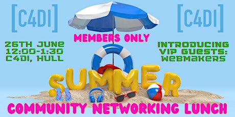 Summer Community Networking Lunch - Members Only