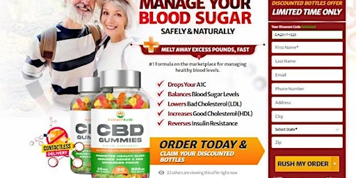 Imagen principal de Radiant Ease Blood CBD Gummies [IS FAKE or REAL?] Read About 100% Natural P