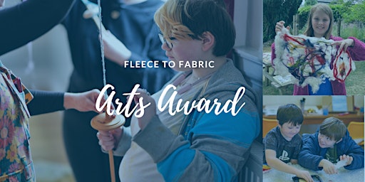 Imagem principal do evento Arts Award Home Educating Club (Learn a Skill): From Fleece to Fabric One