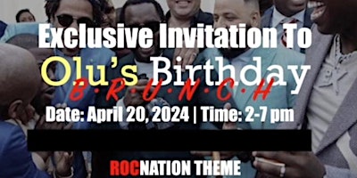 Imagem principal do evento Olu's Birthday Brunch