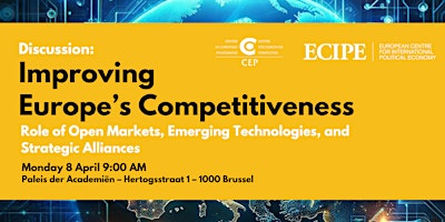 Primaire afbeelding van Breakfast Discussion: Improving Europe’s Competitiveness