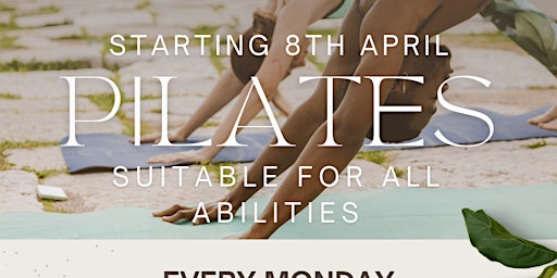Mat Pilates  - Mondays, 9.15am primary image
