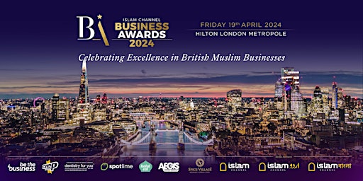 Imagem principal do evento Islam Channel Business Awards 2024