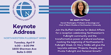 Northwestern Fulbright Week Opening Reception & Keynote Address