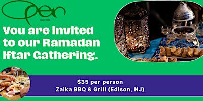 Hauptbild für OPEN New York Ramadan Iftar Gathering