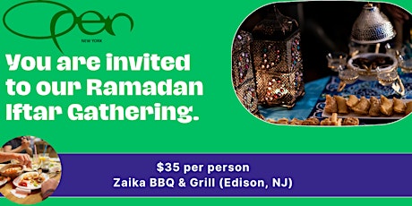 OPEN New York Ramadan Iftar Gathering