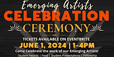 Imagem principal do evento Emerging Artists Celebration Ceremony