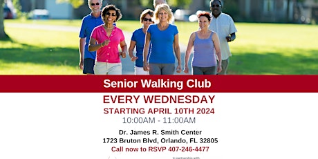 Senior Walking Club with Metro Health at Dr. James R. Smith Center