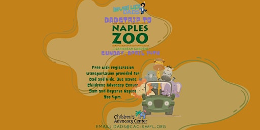 Imagem principal do evento Level Up Dads Trip to the Zoo